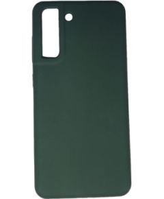 Evelatus Samsung  Galaxy S21 FE Premium Soft Touch Silicone Case Green