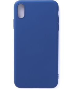 Evelatus Apple  iPhone X/Xs Nano Silicone Case Soft Touch TPU Dark Blue