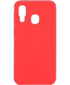 Evelatus Samsung  Galaxy A40 Nano Silicone Case Soft Touch TPU Red