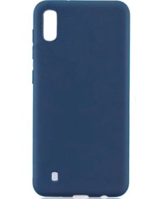 Evelatus Samsung  Galaxy A10 Nano Silicone Case Soft Touch TPU Dark Blue