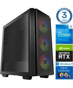 INTOP AQUA i5-14400F 64GB DDR5 2TB SSD M.2 NVME+2TB RTX4060Ti 8GB WIN11Pro