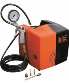 BLACK&DECKER OIL-FREE COMPRESSOR. 1.5HP/8BAR+ACC