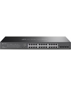 Switch TP-LINK Omada SG2428LP Desktop pedestal Rack 24x10Base-T   100Base-TX   1000Base-T 4xSFP PoE ports 8 PoE+ ports 16 150 Watts SG2428LP