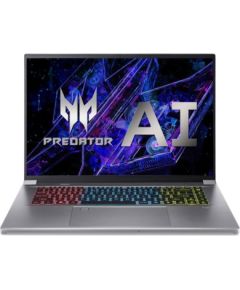 Notebook ACER Predator Triton PTN16-51-97A9 CPU  Core Ultra u9-185H 2300 MHz 16" 2880x1800 RAM 32GB LPDDR5x SSD 1TB NVIDIA GeForce RTX 4070 ENG Card Reader microSD Windows 11 Home Silver 2.05 kg NH.QPPEL.001