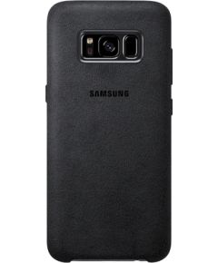 Samsung EF-XG955ASEGWW Alcantara Cover Oriģināls Maks priekš Samsung G950 Galaxy S8 melns