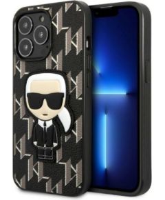 Karl Lagerfeld Monogram Ikonik Case for iPhone 13 Pro Max Black