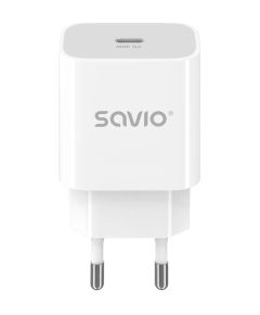 Lādētājs Savio Quick Charger 20W White