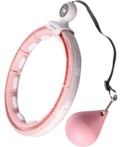 Hula Hop HMS HHM15 with magnet and weight pink + counter