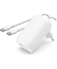 Belkin BoostCharge Laptop, Smartphone, Universal White AC Fast charging Indoor