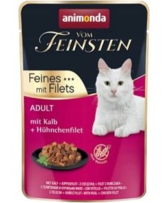 ANIMONDA vom Feinsten Veal - wet cat food - 85 g