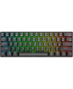 Mechanical keyboard Royal Kludge RK61 RGB, brown switch (black)