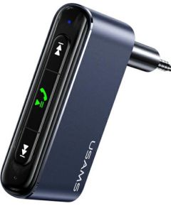 USAMS Adapter audio Bluetooth 5.0 - jack 3.5mm szary|grey SJ519JSQ01 (US-SJ519)