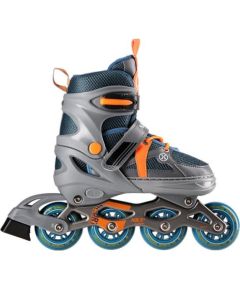 INLINE SKATES NILS EXTREME NJ1828 A GREY-ORANGE  SIZE. S (31-34)