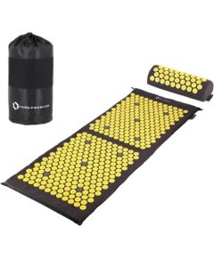 Acupressure mat with cushion HMS AKM04 Premium black