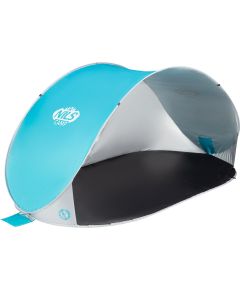 NILS CAMP self-folding beach tent NC3174 Turquoise grey