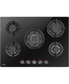 Amica PGCA7101AoB Black Built-in 70 cm Gas 5 zone(s)