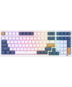 Mechanical keyboard Royal Kludge RK98 RGB, Red switch (blue)