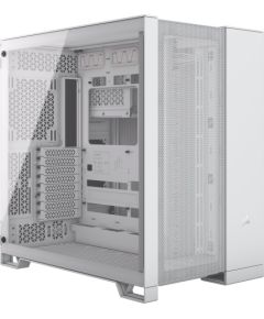 Corsair 6500D Airflow, tower case (white, tempered glass)