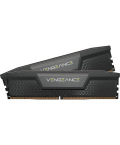 Corsair 32 GB DDR5-6800 Kit, memory (black, CMK32GX5M2B6800C40, Vengeance)