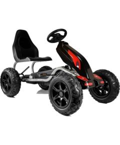 Lean Cars Gokart B012 Inflatable Tires Black