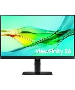 Monitor Samsung Samsung ViewFinity S6 S60UD monitor komputerowy 61 cm (24") 2560 x 1440 px Quad HD LED Czarny