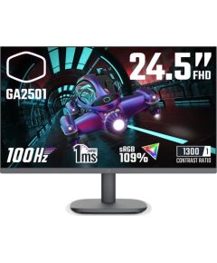 Monitor Cooler Master Cooler Master LCD - 24.5", 1920x1080, 100Hz, 1300:1, 250cd/m2, 1ms, 1xHDMI, 1xVGA, IPS