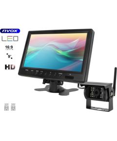 Monitor Nvox Monitor samochodowy lcd 9cali 12/24v oraz kamera noktowizyjna