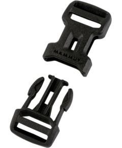 Mammut sprādze Dual Adjust Side Squeeze Buckle 20 mm Black