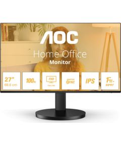 Monitor AOC AOC MT IPS LCD WLED 27" 27B3HA2 - IPS panel, 100Hz, 1920x1080, D-Sub, HDMI, repro