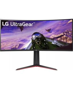 Monitor LG LG UltraGear 34GP63AP-B, 86.4 cm (34"), 3440 x 1440 pixels, Quad HD, LCD, 1 ms, Black, Red