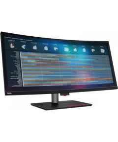 Monitor Lenovo Lenovo Monitor 39.7 ThinkVision P40w-20 Ultra-Wide Curved LCD 62DDGAT6EU