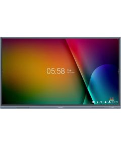 Monitor ViewSonic VIEWSONIC 218,44cm 86Zoll 40 Multi touch 7H 3840x2160 400nits 5000:1 8G RAM/128GB Storage OPS x1 Wi-Fi slot x1 HDMI-in x3 Grey