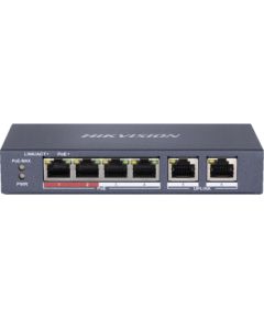 SWITCH POE HIKVISION DS-3E0106P-E/M 6-PORTOWY