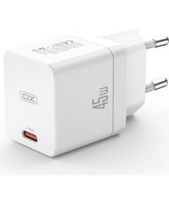 XO wall charger CE09 PD 45W 1x USB-C white