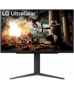 LCD Monitor LG 27GS75Q-B 27" Gaming Panel IPS 2560x1440 16:9 180Hz Matte 1 ms Pivot Height adjustable Tilt Colour Black 27GS75Q-B