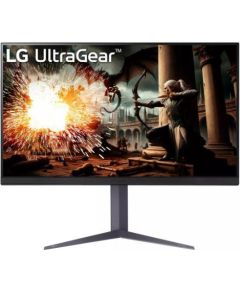 LCD Monitor LG 32GS75Q-B 32" Gaming Panel IPS 2560x1440 16:9 180Hz 1 ms Swivel Pivot Height adjustable Tilt Colour Black 32GS75Q-B