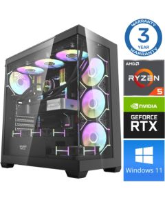 INTOP Ryzen 5 7500F 16GB DDR5 1TB SSD M.2 NVME RTX4070 SUPER 12GB WIN11