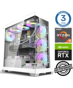 INTOP Ryzen 9 5900X 64GB DDR5 1TB SSD M.2 NVME RTX4060Ti 8GB no-OS