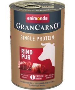 Animonda PIES SINGLE PROTEIN RIND Pełnowartościowy pokarm dla psów z czystą wołowiną /6 400g