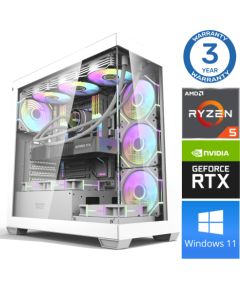 INTOP Ryzen 5 7500F 64GB DDR5 1TB SSD M.2 NVME RTX4060Ti 8GB WIN11