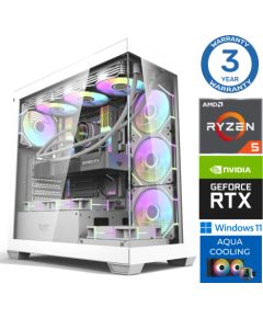 INTOP AQUA Ryzen 5 7600X 64GB DDR5 1TB SSD M.2 NVME RTX4060Ti 8GB WIN11