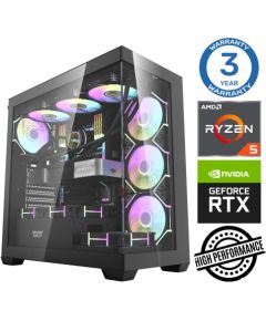 INTOP Ryzen 5 7500F 64GB DDR5 1TB SSD M.2 NVME RTX4060 8GB no-OS