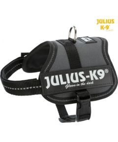 Trixie Julius-K9® Powerharness® szelki, dla psa, antracyt, Baby 2/XS–S: 33–45 cm/18 mm