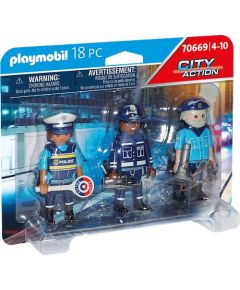 Playmobil Zestaw figurek: Policjanci (70669)