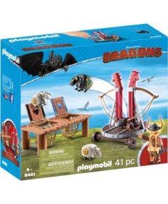 Playmobil Pyskacz Gbur z katapultą do owiec (9461)