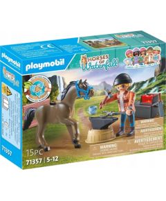 Playmobil Zestaw z figurkami Horses 71357 Kowal Ben i Achilles