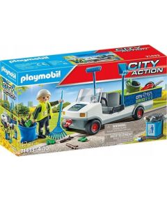 Playmobil Zestaw z figurkami City Action 71433 Sprzątanie miasta samochodem elektryczny