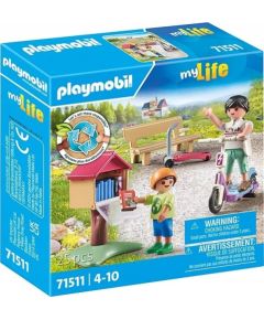 Playmobil Zestaw figurek My Life 71511 Wymiana książek