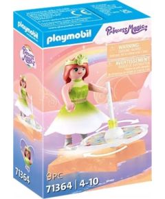 Playmobil Playmobil Princess Magic 71364 Niebiański tęczowy bączek z księżniczką