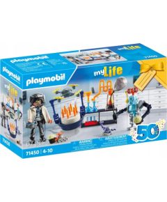 Playmobil Playmobil City Life 71450 Naukowiec z robotami